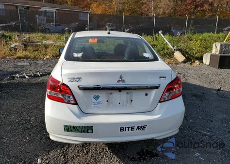 2020 Mitsubishi Mirage G4 Se from USA, damaged, VIN ML32F4FJ2LHF09985